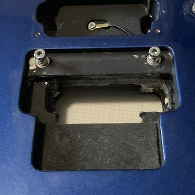 2000's India Jackson JS30 JS Series Dinky Blue Mahogany Guitar Body Floyd Ready image 8