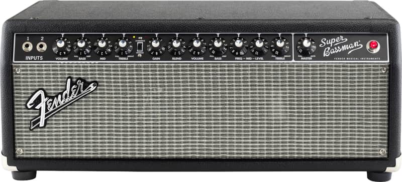 Fender Super Bassman Head Black 120V image 1