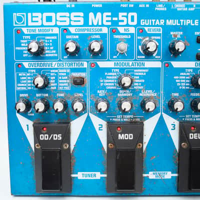Boss ME-50 Guitar Multiple Effects Pedal Processor Guitar Multi Effect Pedal CR66065 image 3