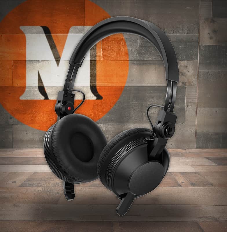 Pioneer DJ HDJ-CX Professional On-Ear DJ Headphones - Black (HDJ-CX) image 1