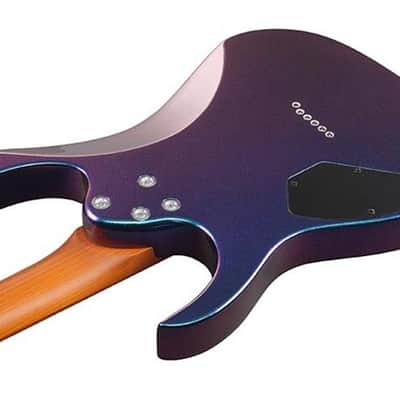 Ibanez GRG121SP Electric Guitar - Blue Metal Chameleon image 5