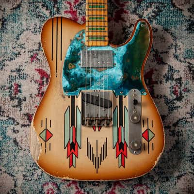 Fender & Two-Rock "Chimayo" Set - Custom Shop '52 Heavy Relic Masterbuilt Telecaster and Silver Sterling Signature image 4