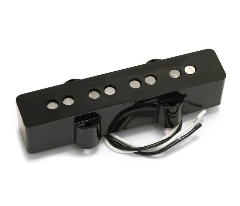 Genuine Fender Mexican 60's Jazz/J Bass Bridge Pickup - BLACK image 1