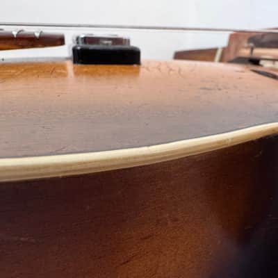 Hoyer restored archtop 1950s - trussrod, refret, pickup etc with video image 7