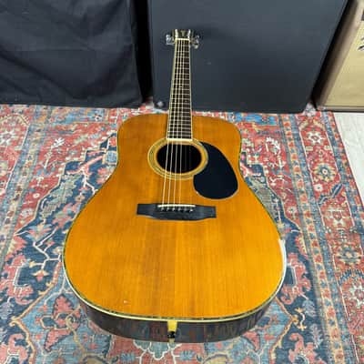 *VIDEO* TF Morris D-41 Style Dreadnought Model W-50 Solid Top - 1980's image 6