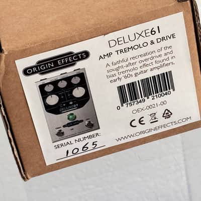 Origin Effects Deluxe61 Amp Tremolo & Drive image 8