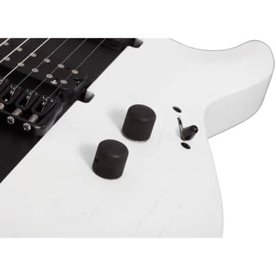Schecter C-1 Rob Scallon Satin White Open Pore - Electric Guitar image 10