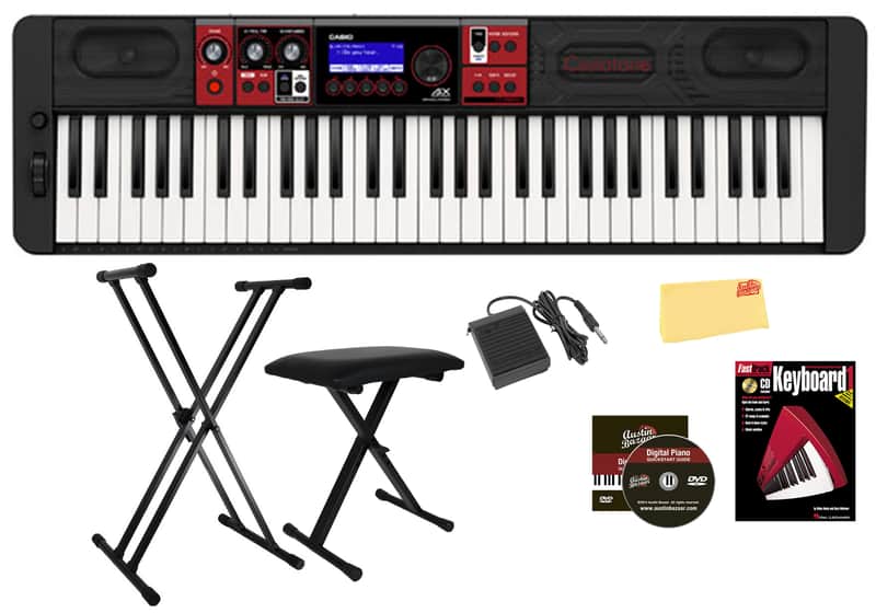 Casio CT-S1000V Casiotone 61-Key Keyboard w/ Adjustable Stand image 1