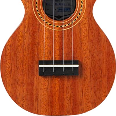 Kala KA-F8-MHG Pan Pacific All Solid Mahogany Figure 8 Soprano Ukulele image 2