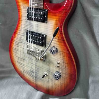 Paul Reed Smith PRS SE Custom 24-08 Charcoal Cherry Burst image 2