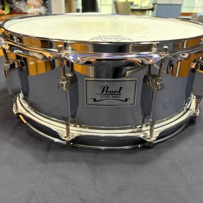 Pearl Steel Snare 90's - Chrome image 1