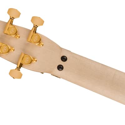 EVH Limited Edition Star, Ebony Fingerboard, Stealth Black with Gold Hardware image 5