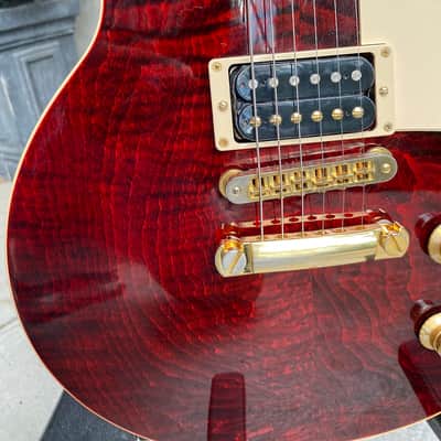 Gibson Les Paul Signature T with Manual Tuners 2013 - Wine Red image 8