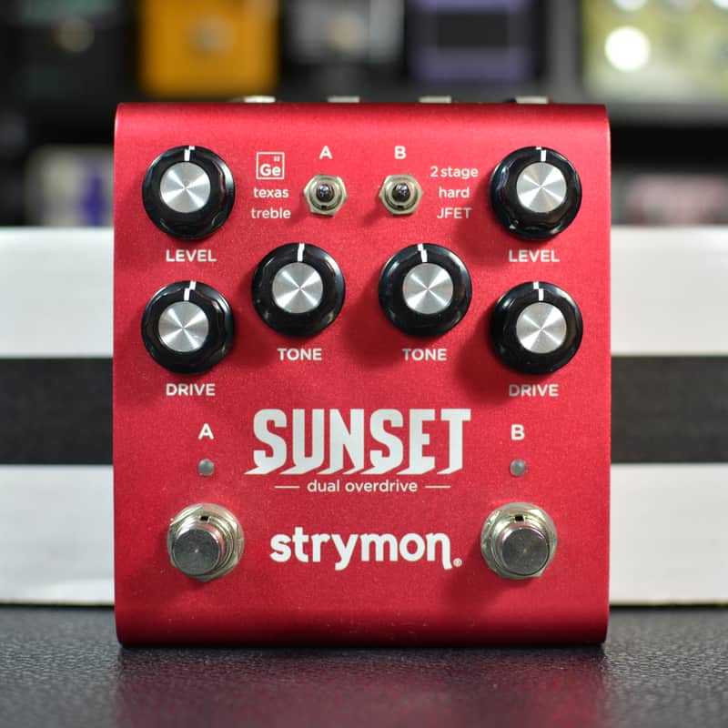 2017 – Present Strymon Sunset Dual Overdrive Red