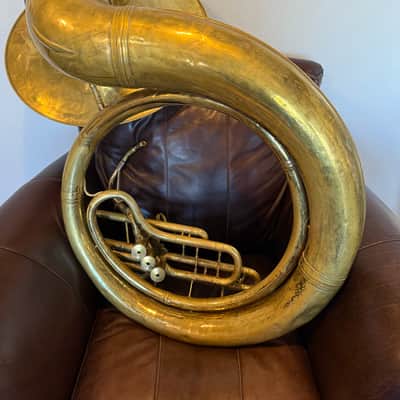Conn 20k  Sousaphone lady face with neck, bits, and case image 7