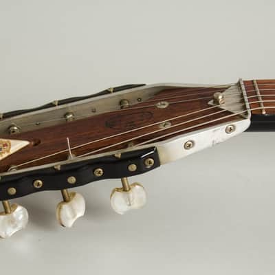 Wandre Noble "Powertone" Semi-Hollow Body Electric Guitar, c. 1964, ser. #680, black hard shell case. image 17