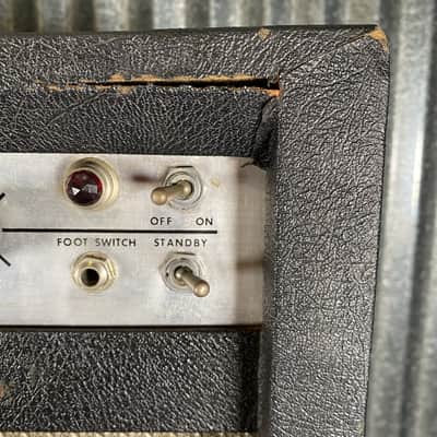 Airline 62-9015A 20 Watt 2x12" Two Channel All Tube Guitar Amplifier Combo 1960's Used image 2