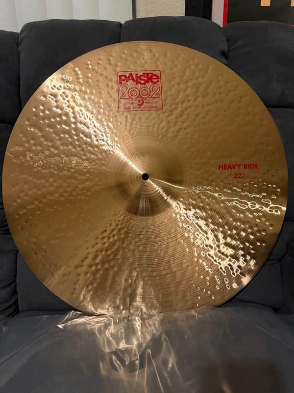 Paiste 22" 2002 Heavy Ride Cymbal