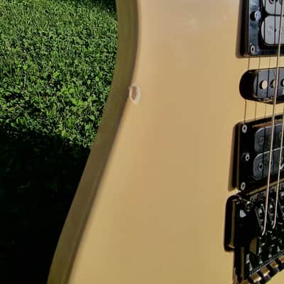 Ibanez RG570M (rare) 1994 ash body, made in japan, Vintage white image 14