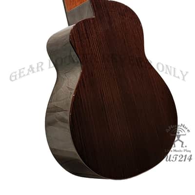 aNueNue X Luthier Mitsuta UT214 cedar bird all solid cedar & indian rosewood tenor ukulele image 8