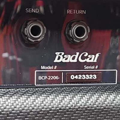 Bad Cat Lynx 2-Channel 50-Watt Hi Gain Modern Voiced Guitar Head - Black image 9