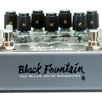 Old Blood Noise Endeavors Black Fountain Stereo Delay Pedal (Slate) image 4