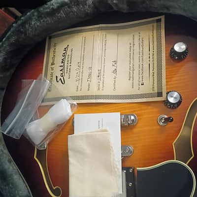 Eastman T486L Thinline Archtop Left-Handed 2019 image 10