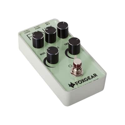 Mint Foxgear Fenix Overdrive / Distortion Guitar Effects Pedal w/ Three Band EQ image 2