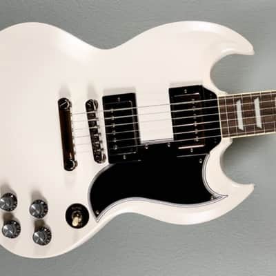 Epiphone 1961 Les Paul SG Standard-Aged Classic White image 1