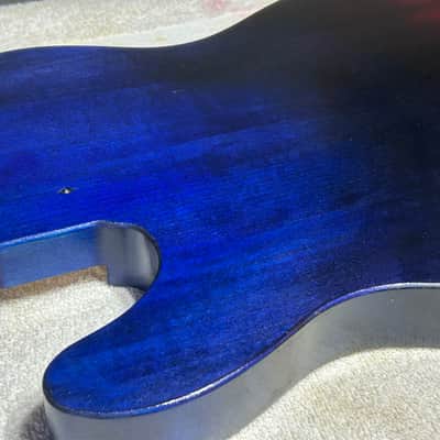Cosmic Burst Basswood T-style guitar body - Made in USA! image 8