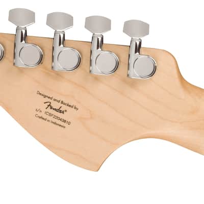 Squier Sonic Mustang Maple Fingerboard White Pickguard Torino Red image 6