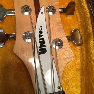 Vintage Univox tribute neck thru stereo bass 1976 JMatsumoto MIJ 1976 image 11