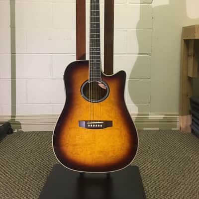 Galveston Acoustic Electric with Cutaway 2000s Natural Sunburst image 1