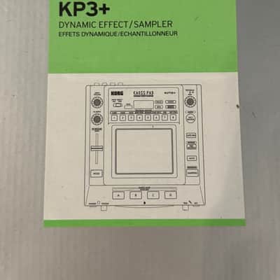 Korg KP3+ Kaoss Pad 3 + Dynamic Effects Unit/Sampler 2010s - Black image 3