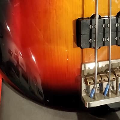 Fender Modern Player Jazz Bass Satin - 2-Color Sunburst image 4