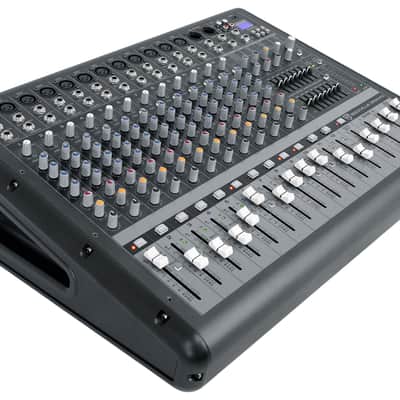 Rockville RPM1470 14 Ch. 6000w Powered Mixer w/USB/Effects/14 XDR2 Mic Pres+Bag image 16