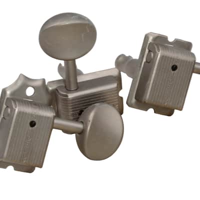 Kluson® ST/TE Ltd.Edt. VTR Tuners Single Line Nickel Aged image 4