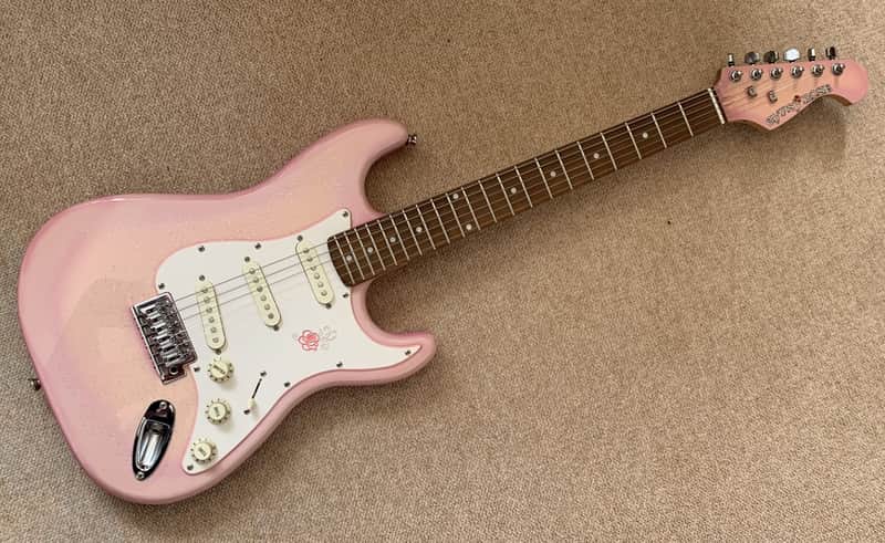 Gypsy Rose 7/8 Size Strat Style Electric Guitar | Reverb