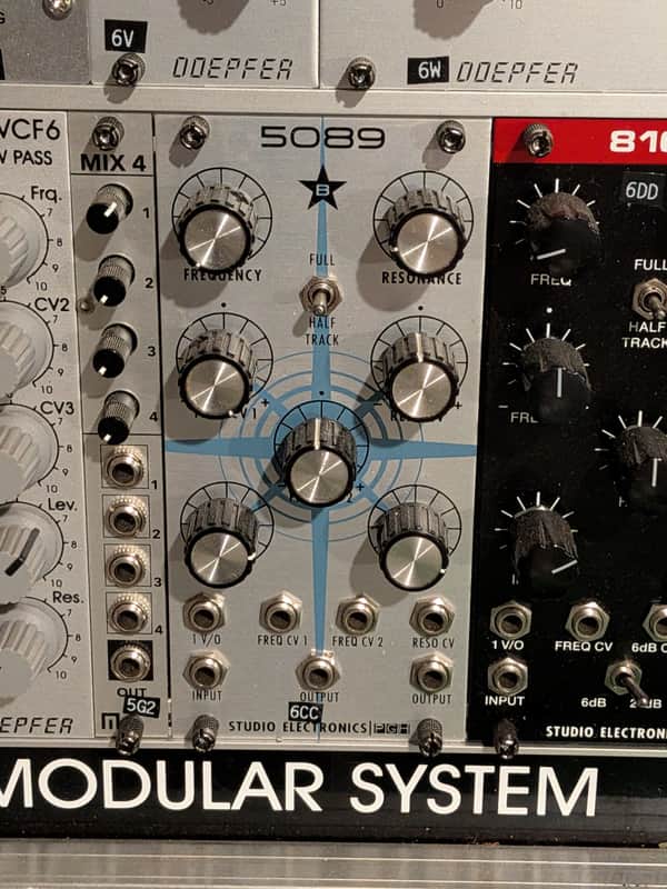 Studio Electronics Modstar 5089 Filter 2010s - Silver image 1