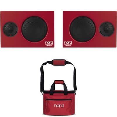 Nord Piano Monitors V2 and Carrying Bag Bundle image 2