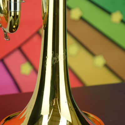 Used Accent TR512L Trumpet w/ case & 7C mouthpiece image 5