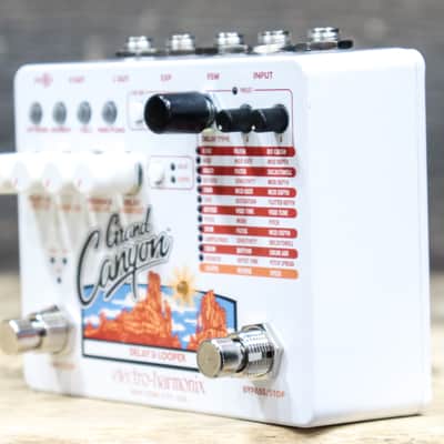 Electro-Harmonix Grand Canyon Delay & Looper 12-Effect Types Guitar Effect Pedal image 2