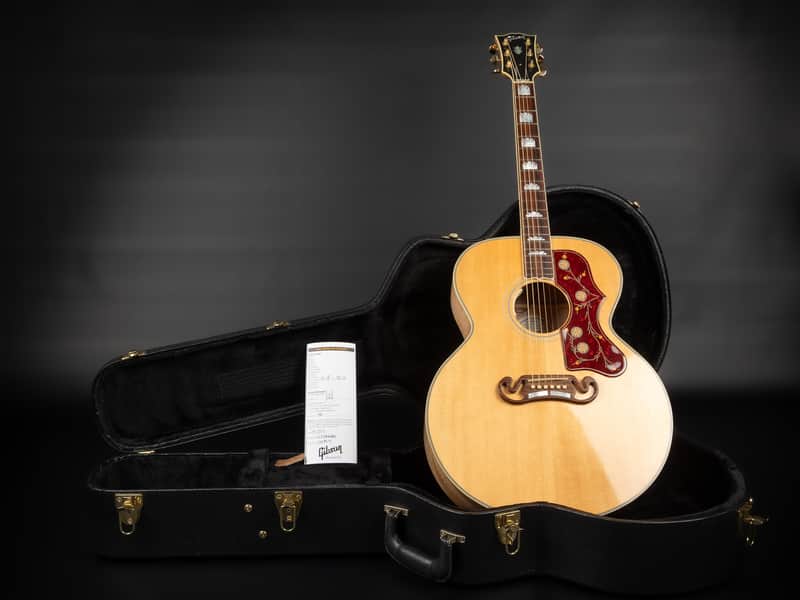 2017 Gibson SJ-200 Standard - Antique Natural | USA Montana All Solid J-200 Jumbo Acoustic Guitar L.R. Baggs Anthem Pickup | CoA OHSC