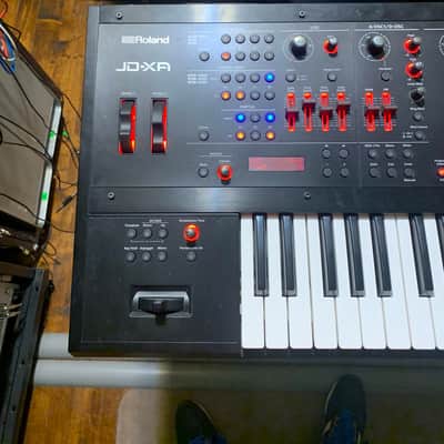 Roland JD-Xa 49-Key Analog/Digital Crossover Synthesizer - w/ original front panel image 3