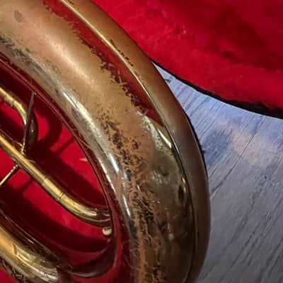 King 627 Baritone Horn – 1930s Pre-War – Upright Bell – H.N. White USA image 13
