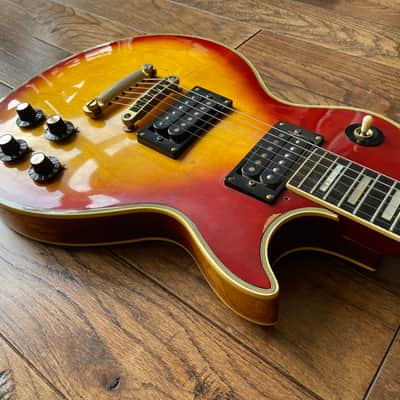 Vintage 1970s Greco EG 480 Electric Guitar LP Custom Burst Maxon Pickups les paul image 7