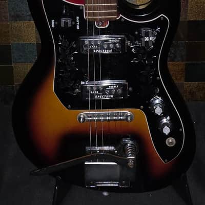 Vintage Teisco ET-220 Spectrum w/Case. image 4