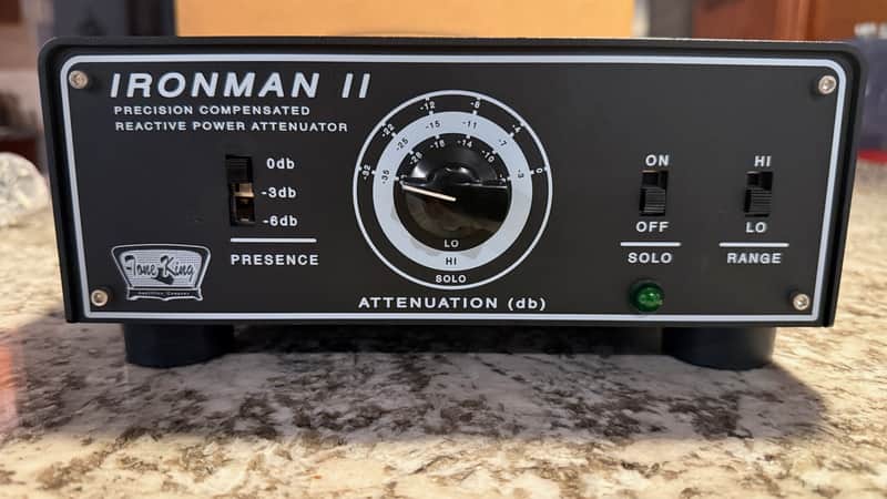 Tone King Ironman II 100-Watt Precision Compensated Reactive Power Attenuator 2018 - Present - Black