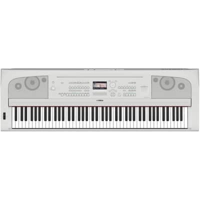 Yamaha DGX-670 Portable Grand Digital Piano, White