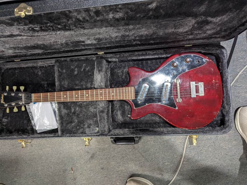 Framus  Hollywood BL-10 1968 - Cherry Red image 1